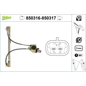 Compre Elevador de vidro da VALEO 850316 a um preço baixo por 99,81 €