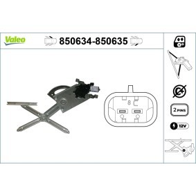 Comprar Elevalunas de VALEO 850634 a bajo precio de 157,27 €