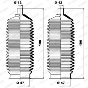 Faltenbalgsatz, Lenkung von MOOG K150039