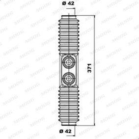 Comprar Fuelle dirección de MOOG K150042 a bajo precio de 23,17 €