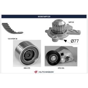 Wasserpumpe + Zahnriemensatz KH 361WP120 von HUTCHINSON günstig für 195,12 € online kaufen