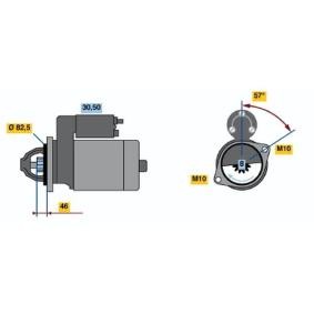 Compre Motor de arranque de BOSCH online para Bluebird Sedan (U13) a preços moderados