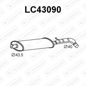 Køb Mellempotte af VENEPORTE LC43090 til den lave pris 650,60 DKK