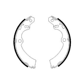 Bremsbackensatz 0 986 487 427 von BOSCH günstig für 30,43 € online kaufen