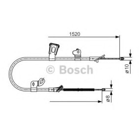 Handbremsseil von BOSCH