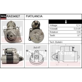 Anlasser RAS34927 von DELCO REMY günstig für 98,21 € online kaufen
