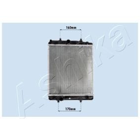 Kjøp Radiator, motorkjøling av ASHIKA RDA033069 til den lave prisen 1622,16 NOK