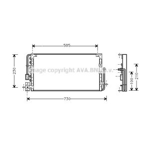Compre Condensador de ar condicionado de PRASCO online para Celica Hatchback (_T16_) a preços moderados