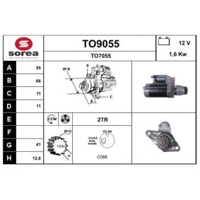 Compre Motor de arranque da SNRA TO9055 a um preço baixo por 226,28 €