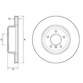 Bremsscheibe V20-80022 von VAICO günstig für 69,25 € online kaufen