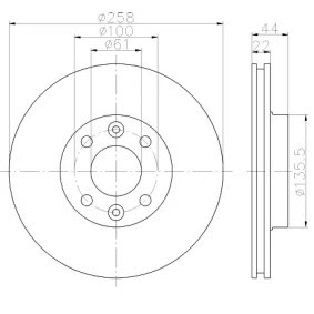 Bremsscheibe V46-80022