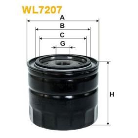 Kjøp Oljefilter av WIX FILTERS WL7207 til den lave prisen 129,99 NOK