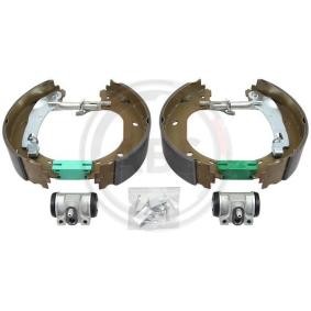 Bremsensatz, Trommelbremse 111513 SMART von A.B.S.