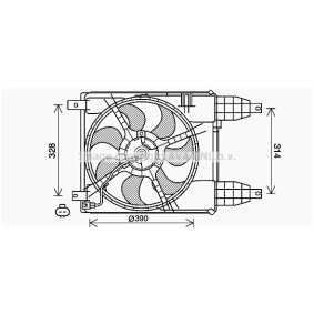 Kühlerlüfter CT7504 von PRASCO günstig für 151,41 € online kaufen