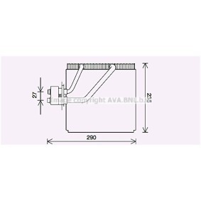Acquista Evaporatore climatizzatore da PRASCO HYV456 a buon mercato per soli 164,93 €