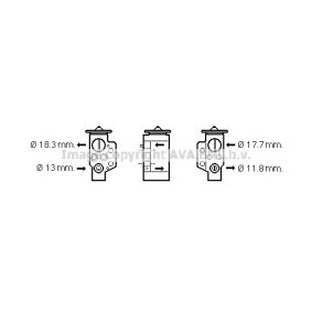 Acquista Valvola espansione climatizzatore da PRASCO VN1311 a buon mercato per soli 34,49 €