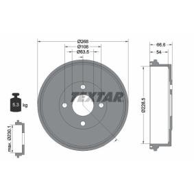 Bremstrommel 94013100 FORD USA von TEXTAR