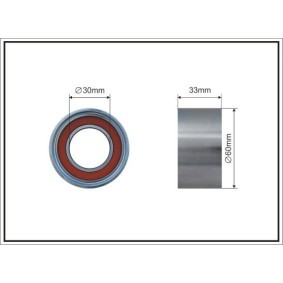 Bremsensatz, Trommelbremse des Herstellers CAFFARO - Originalware Artikelnummer: 500434