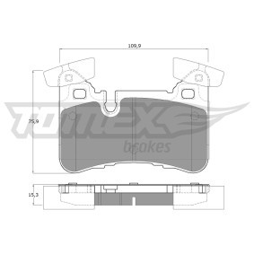 Acquista Kit pastiglie freni da TOMEX brakes TX 12-67 a buon mercato per soli 49,83 €