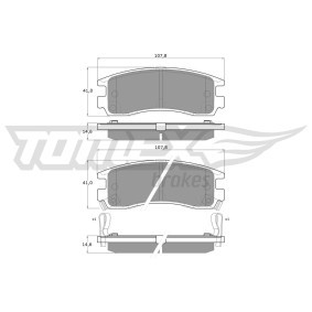 Comprar Juego de pastillas de freno de TOMEX brakes TX 15-43 a bajo precio de 35,41 €
