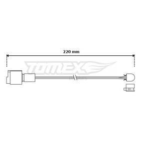 Warnkontakt, Bremsbelagverschleiß TX 30-03 von TOMEX brakes günstig für 4,99 € online kaufen