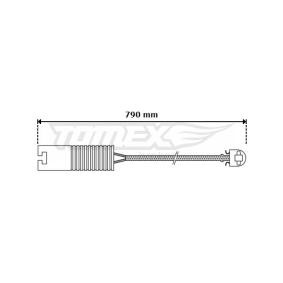 Warnkontakt, Bremsbelagverschleiß TX 30-30 von TOMEX brakes günstig für 11,18 € online kaufen