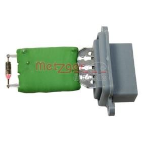 Compre Resistência, ventilador do habitáculo da METZGER 0917305 a um preço baixo por 30,18 €