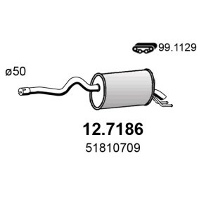 Endschalldämpfer 12.7186 von ASSO günstig für 162,11 € online kaufen