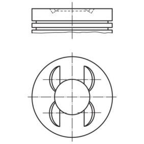 Kolben 503 PI 00106 002