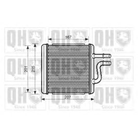 Comprar Radiador de calefacción de QUINTON HAZELL QHR2197 a bajo precio de 136,26 €