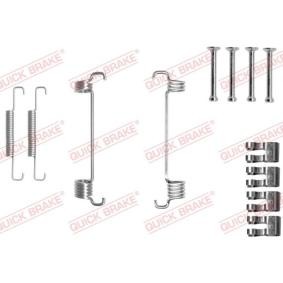 Köp Monteringssats för bromsbackar (parkeringsbroms) av QUICK BRAKE 105-0851 till det låga priset 69,35 kr