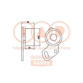Spannrolle, Zahnriemen für SUBARU von IAP QUALITY PARTS