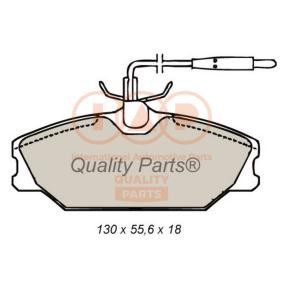 Bremsbeläge für DAEWOO von IAP QUALITY PARTS