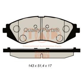 Bremsbeläge 704-20034 von IAP QUALITY PARTS günstig für 77,58 € online kaufen