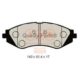 Bremsbeläge 704-20040 von IAP QUALITY PARTS günstig für 77,58 € online kaufen