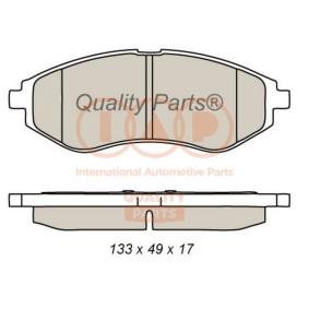 Bremsbeläge 704-20080 von IAP QUALITY PARTS günstig für 75,77 € online kaufen