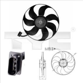 Kühlerlüfter 837-0004 von TYC günstig für 105,77 € online kaufen