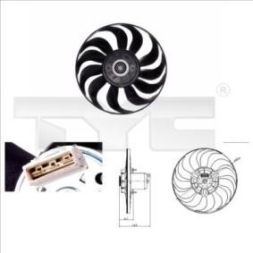 Kühlerlüfter 837-0019 von TYC günstig für 119,56 € online kaufen