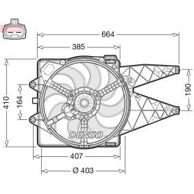 Kühlerlüfter von DENSO für DELTA III (844) günstig online kaufen