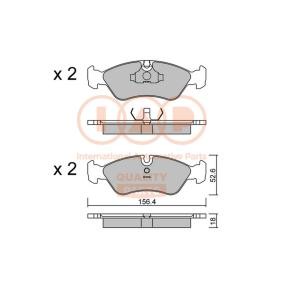 Bremsbeläge 704-20010P von IAP QUALITY PARTS günstig für 86,94 € online kaufen
