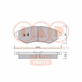 Bremsbeläge 704-20080P von IAP QUALITY PARTS günstig für 94,83 € online kaufen
