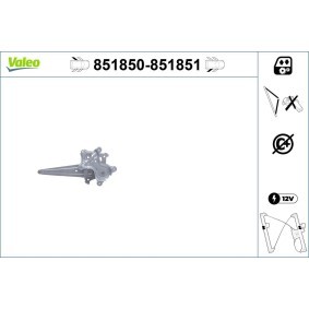Compre Elevador de vidro da VALEO 851850 a um preço baixo por 41,24 €