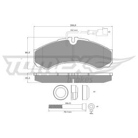 Acquista Kit pastiglie freni da TOMEX brakes TX 11-112 a buon mercato per soli 42,29 €
