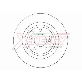 Bremsscheibe X601480 von AP XENERGY günstig für 37,92 € online kaufen
