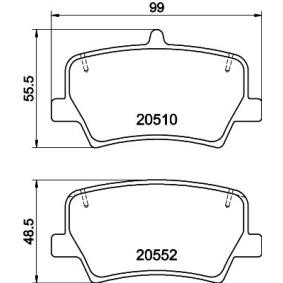 Compre Pastilhas de travão da MINTEX MDB4166 a um preço baixo por 49,91 €