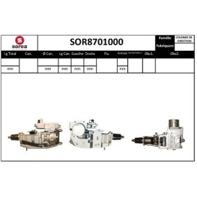 Lenksäule + Elektrische Servolenkung des Herstellers SNRA - Originalware Artikelnummer: SOR8701000