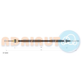 Handbremsseil 07.0250 von ADRIAUTO günstig für 17,51 € online kaufen