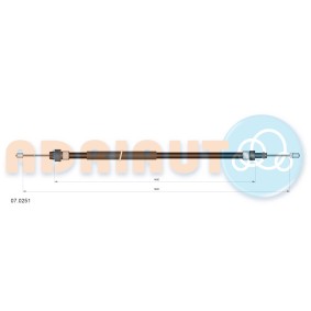 Handbremsseil 07.0251 von ADRIAUTO günstig für 13,17 € online kaufen