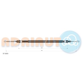 Handbremsseil 07.0253 von ADRIAUTO günstig für 18,88 € online kaufen