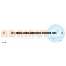 Handbremsseil 07.0256 von ADRIAUTO günstig für 19,16 € online kaufen